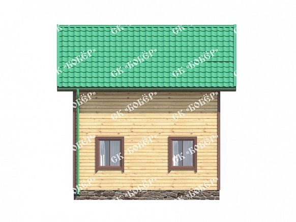 Дом из бруса 6х6. фото